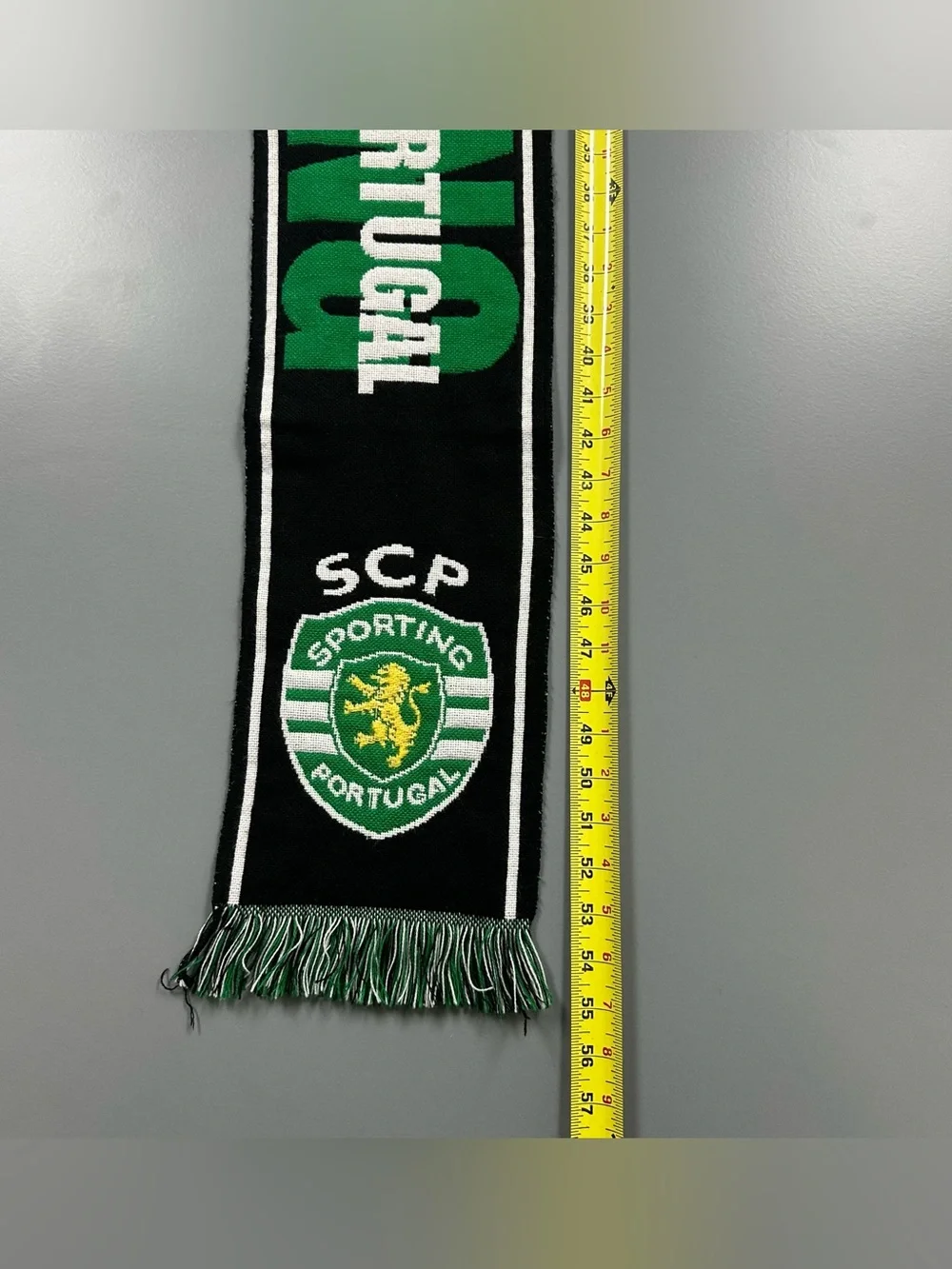 SPORTING Portugal Football Soccer Scarf Official Product Knit Acrylic